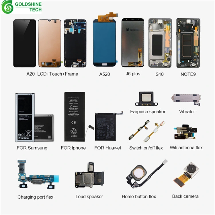 Wholesale OEM Mobile Phone Spare Parts for iPhone Samsung Replacement Parts for iPad Tablet Cellular Parts for LG Motorola Huawei Xiaomi Tecno Infinix